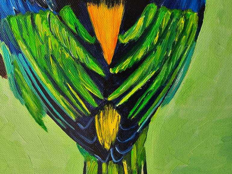 Original Figurative Animal Painting by Svetlana Saratova