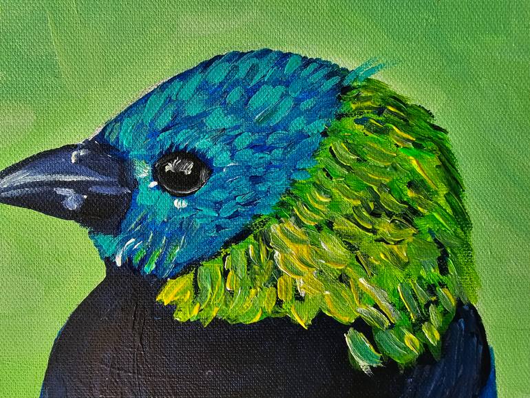 Original Figurative Animal Painting by Svetlana Saratova