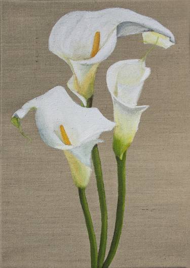 Original Floral Paintings by Svetlana Saratova