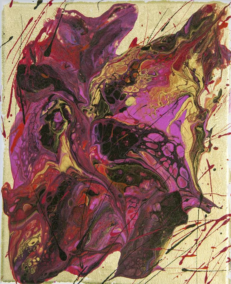 Original Fine Art Abstract Painting by Svetlana Saratova