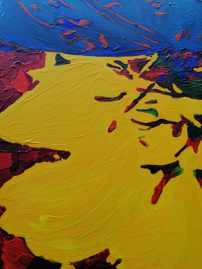 Original Abstract Nature Painting by Svetlana Saratova
