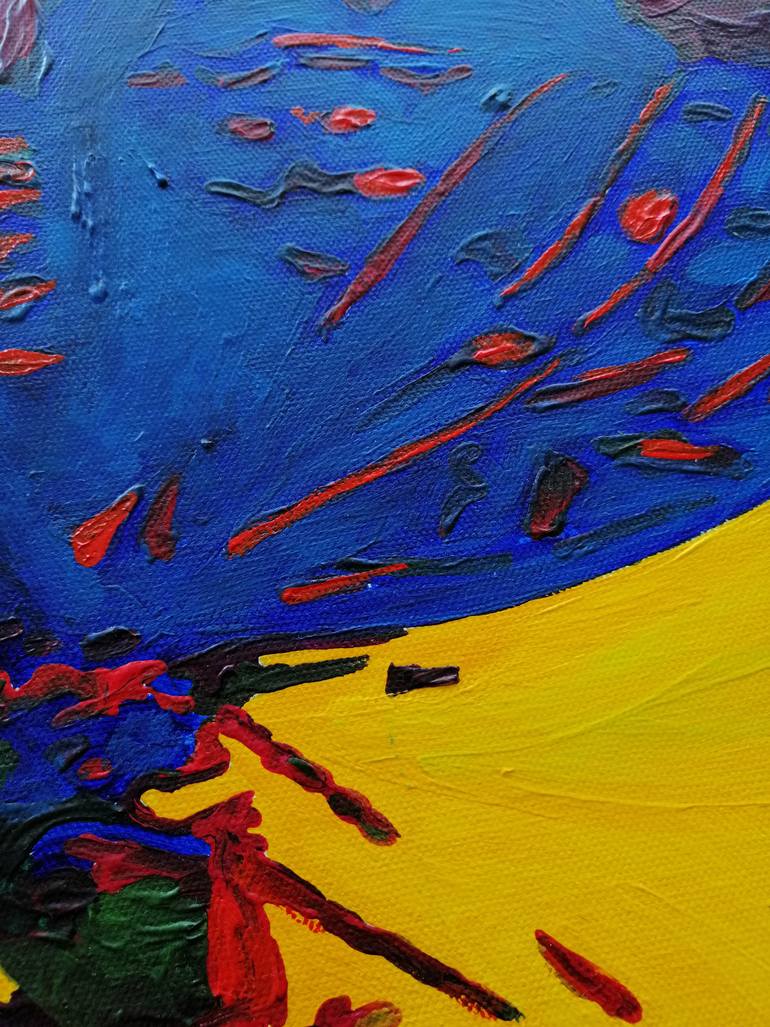 Original Abstract Nature Painting by Svetlana Saratova