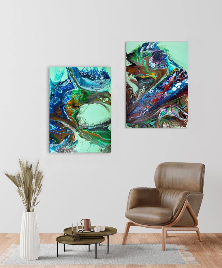 Original Abstract Painting by Svetlana Saratova