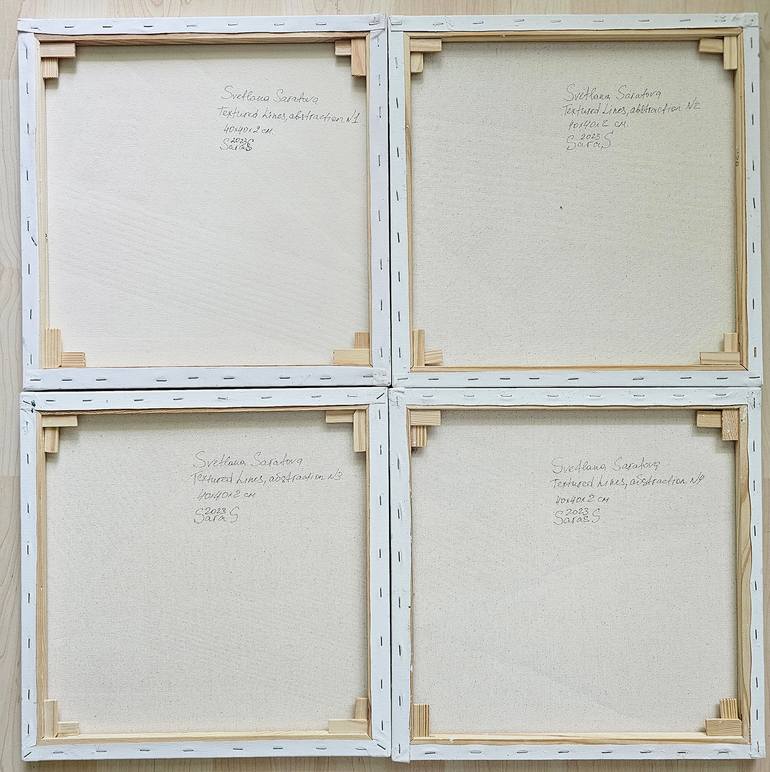 Original Minimalism Abstract Painting by Svetlana Saratova