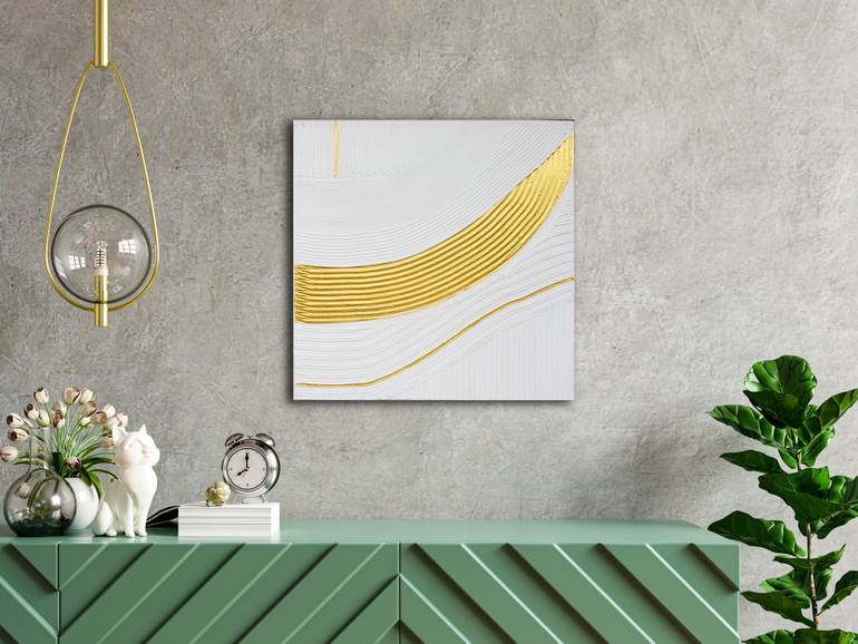 Original Minimalism Abstract Painting by Svetlana Saratova