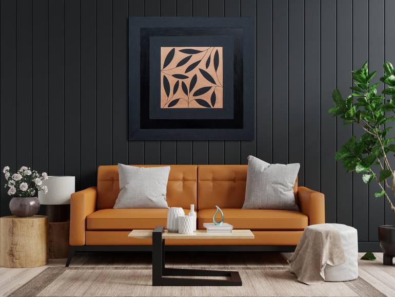 Original Geometric Abstract Painting by Svetlana Saratova