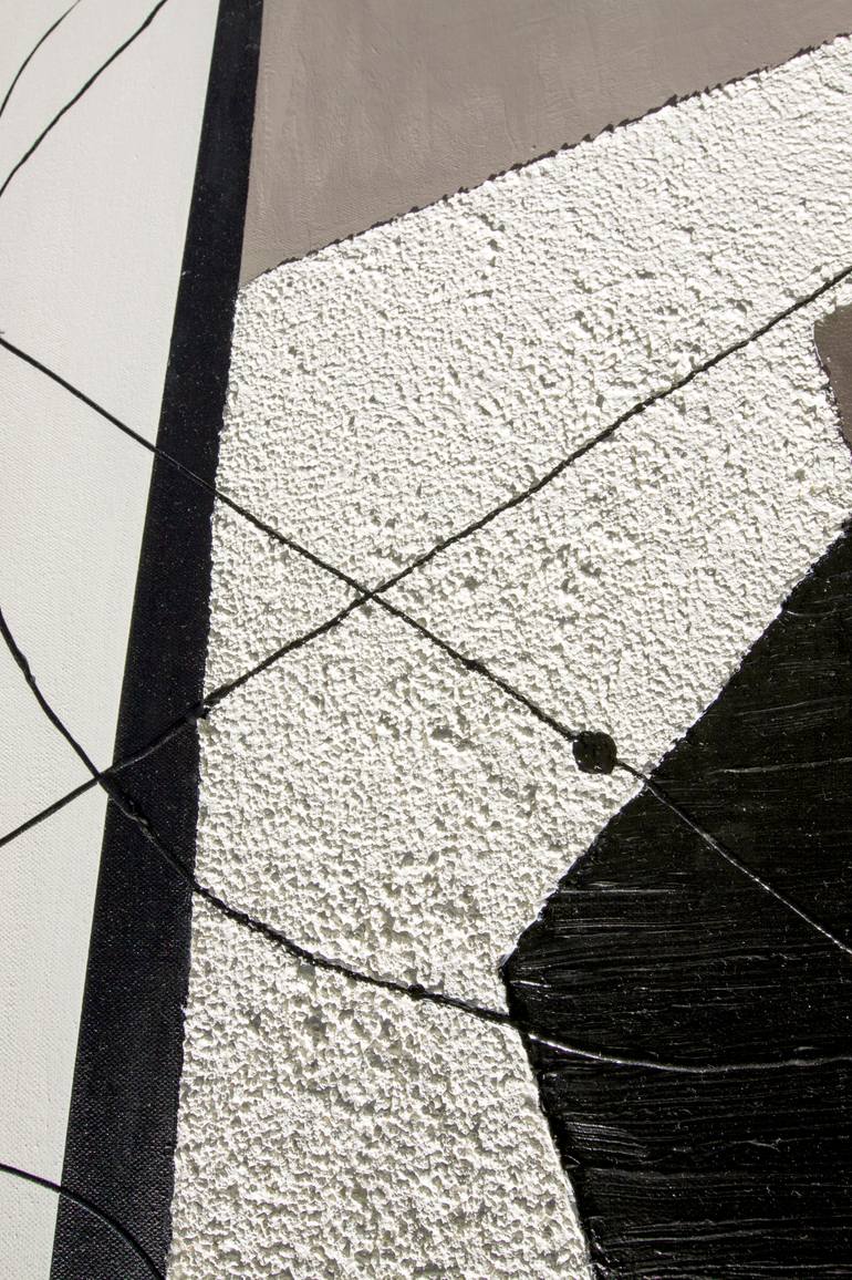 Original Geometric Abstract Painting by Svetlana Saratova