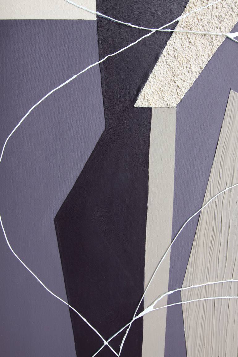 Original Geometric Abstract Painting by Svetlana Saratova
