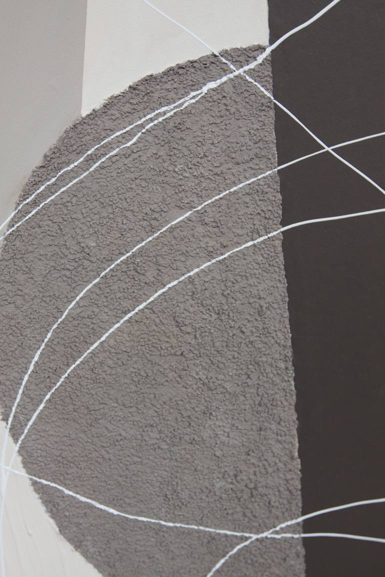 Original Geometric Abstract Painting by Svetlana Saratova