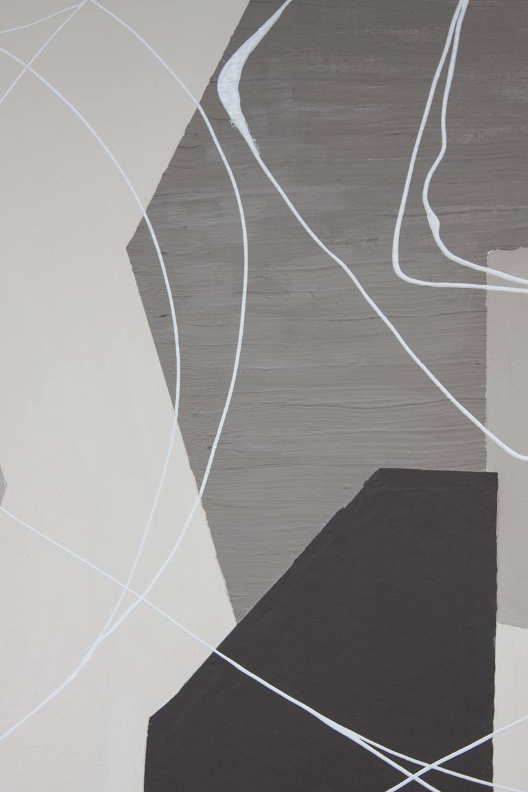 Original Geometric Abstract Painting by Svetlana Saratova