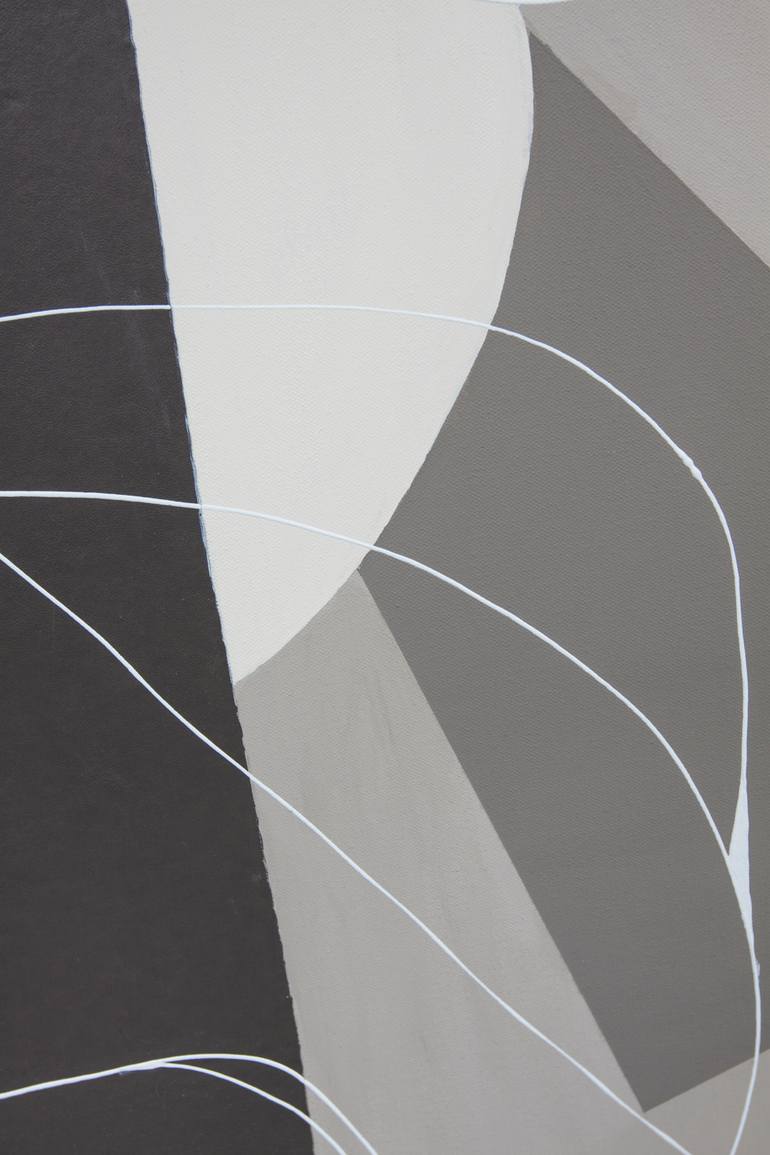 Original Geometric Abstract Painting by Svetlana Saratova