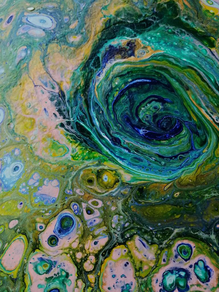 Original Modernism Abstract Painting by Svetlana Saratova