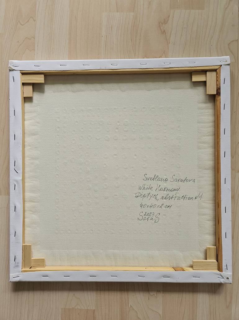 Original Minimalism Abstract Painting by Svetlana Saratova