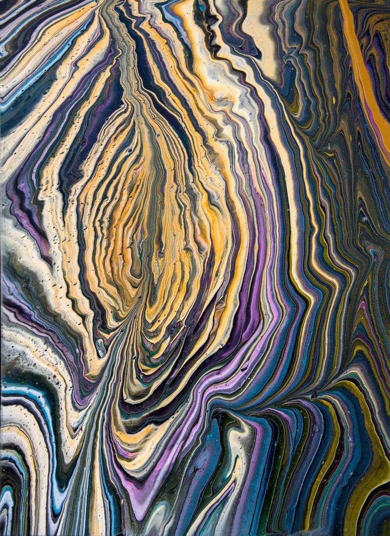 Original Modernism Abstract Painting by Svetlana Saratova