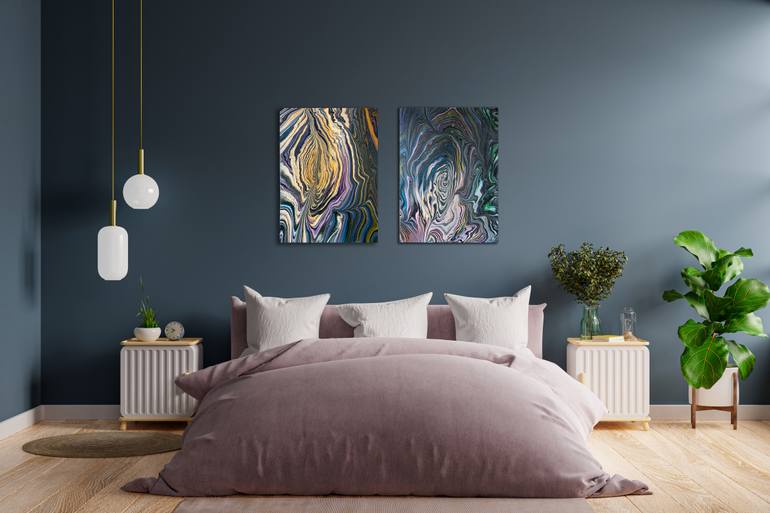 Original Modernism Abstract Painting by Svetlana Saratova