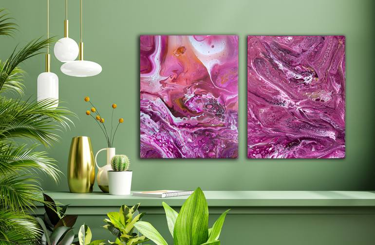 Original Abstract Painting by Svetlana Saratova