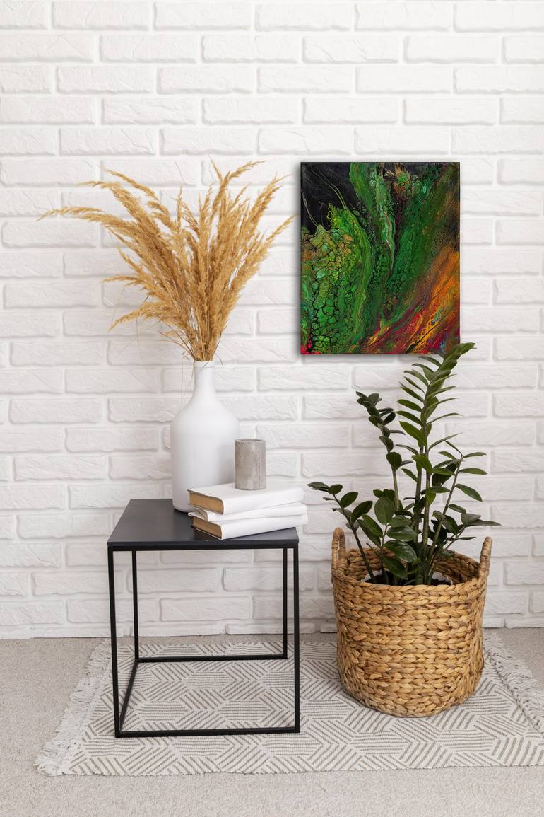 Original Fine Art Abstract Painting by Svetlana Saratova