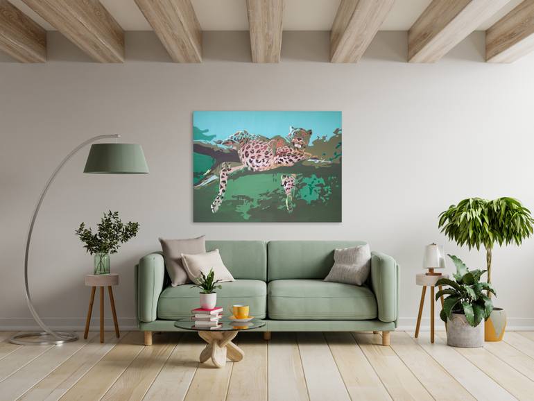 Original Modernism Animal Painting by Svetlana Saratova