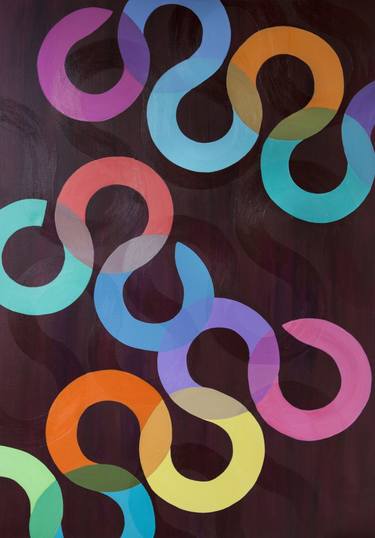 Colored circles, abstraction thumb