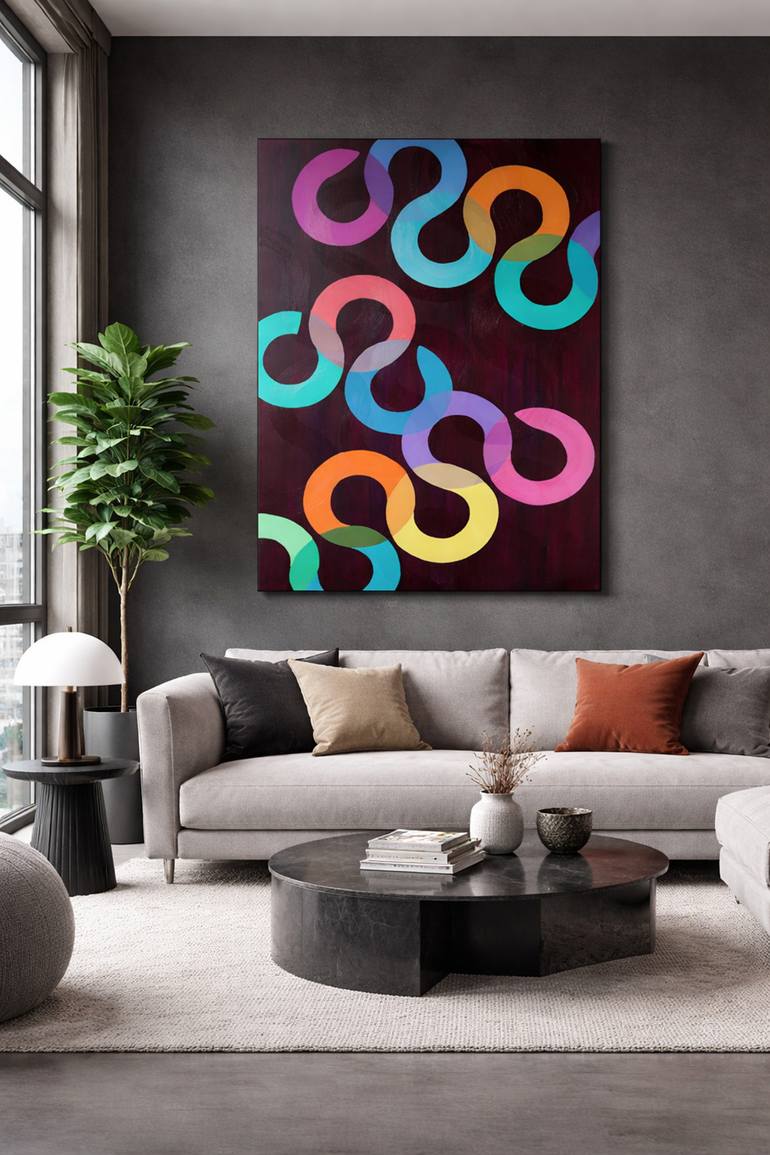 Original Modernism Abstract Painting by Svetlana Saratova