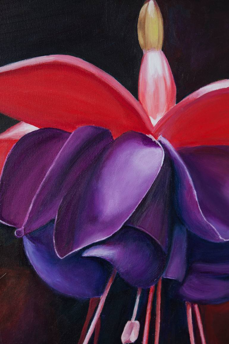 Original Modernism Floral Painting by Svetlana Saratova