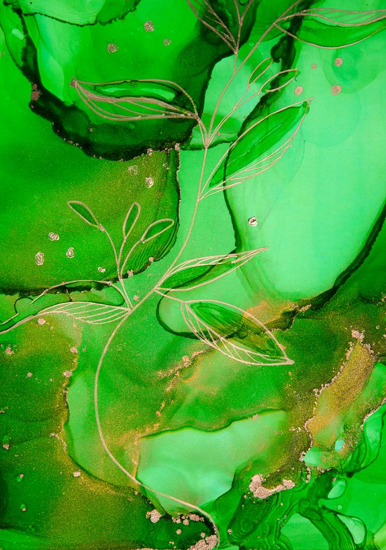 Original Modernism Abstract Painting by Svetlana Saratova