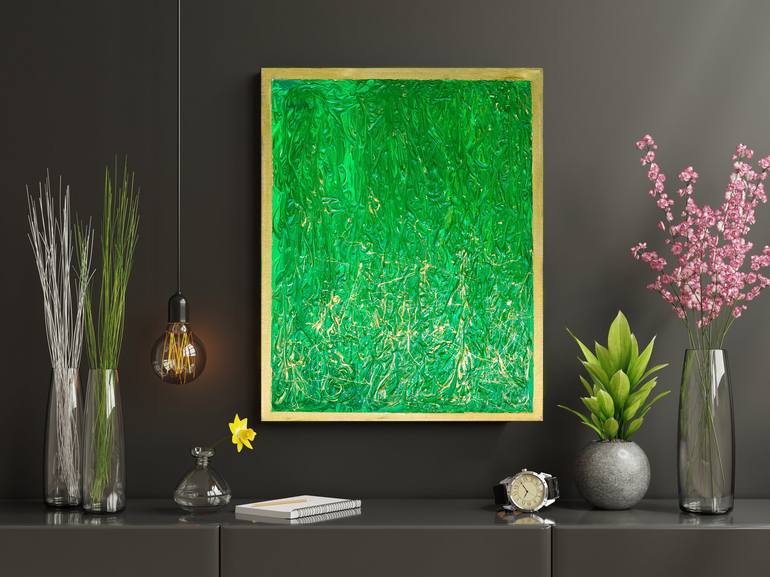 Original Fine Art Abstract Painting by Svetlana Saratova