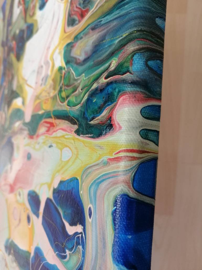 Original Modernism Abstract Painting by Svetlana Saratova