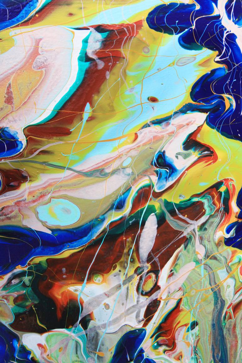 Original Modernism Abstract Painting by Svetlana Saratova