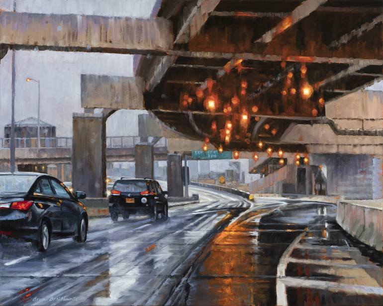 Harlem River Drive Painting