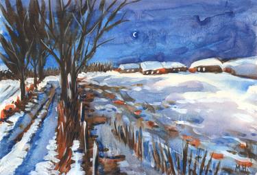Print of Fine Art Rural life Paintings by Maryna Novohorodska