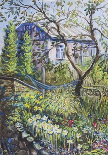 Print of Garden Paintings by Maryna Novohorodska