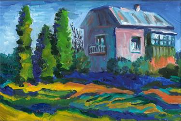 Print of Expressionism Home Paintings by Maryna Novohorodska