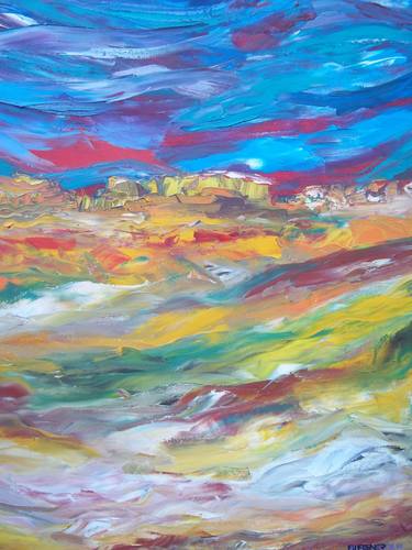 Original Expressionism Landscape Paintings by Eric Wagoner