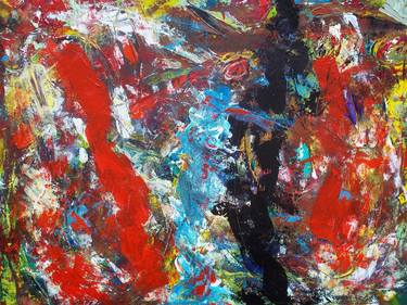 Original Abstract Mortality Paintings by Eric Wagoner