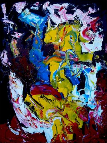 Original Abstract Expressionism Abstract Paintings by Eric Wagoner