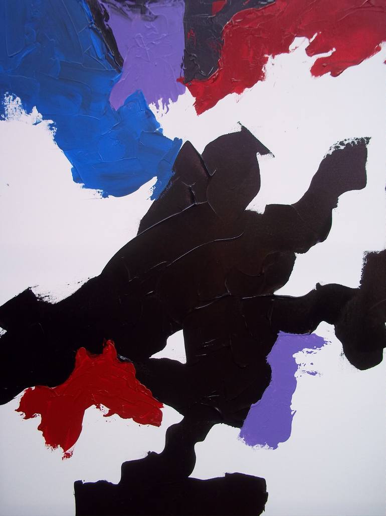 Original Abstract Expressionism Abstract Painting by Eric Wagoner