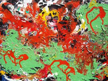 Original Abstract Expressionism Abstract Paintings by Eric Wagoner