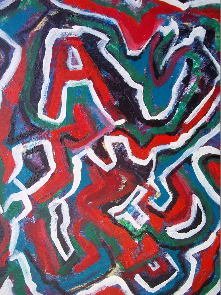 Print of Abstract Expressionism Abstract Paintings by Eric Wagoner