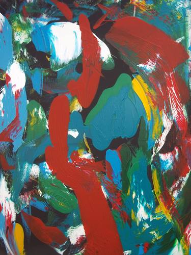 Original Abstract Expressionism Abstract Paintings by Eric Wagoner