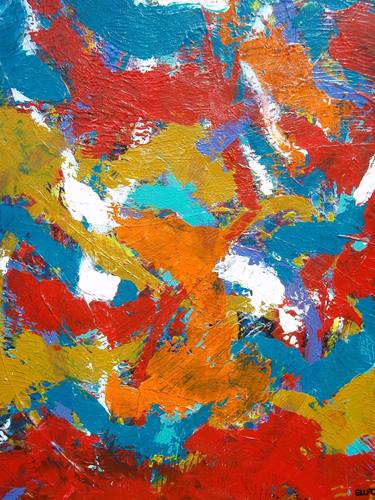 Original Abstract Expressionism Abstract Paintings by Eric Wagoner