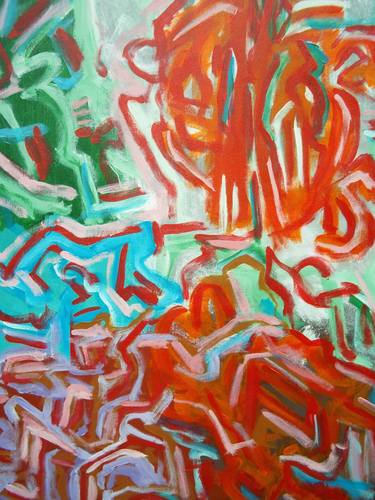 Original Abstract Expressionism Abstract Paintings by Eric Wagoner