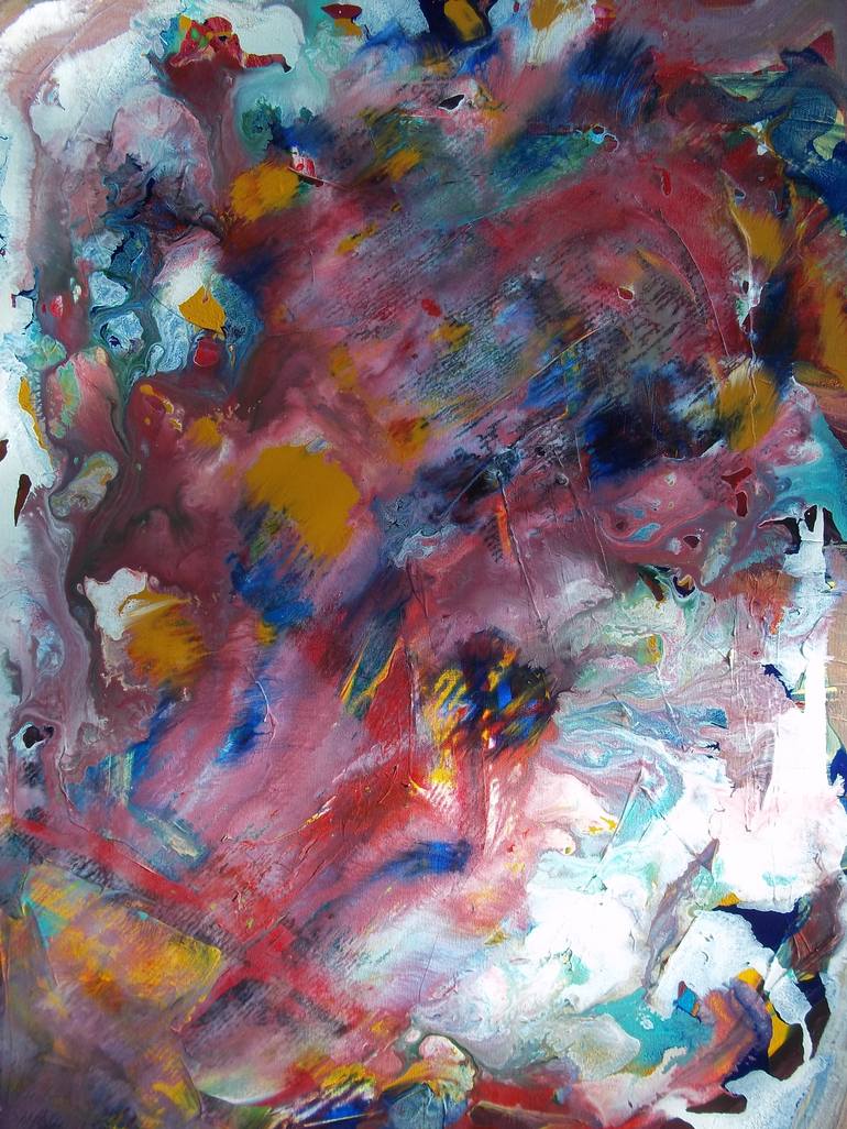 Original Abstract Expressionism Abstract Painting by Eric Wagoner