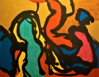 Original Abstract Expressionism Abstract Paintings by Eric Wagoner