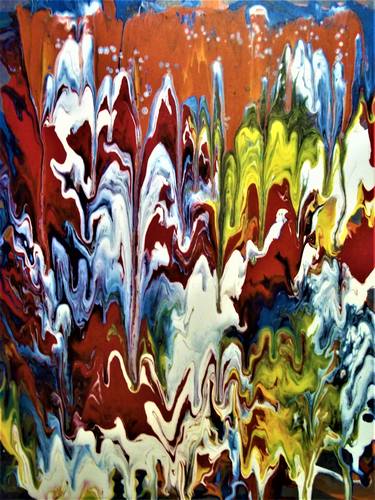 Original Abstract Expressionism Abstract Paintings by Eric Wagoner