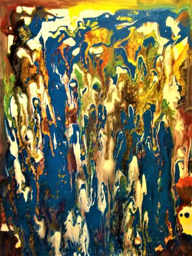 Original Abstract Expressionism Abstract Paintings by Eric Wagoner