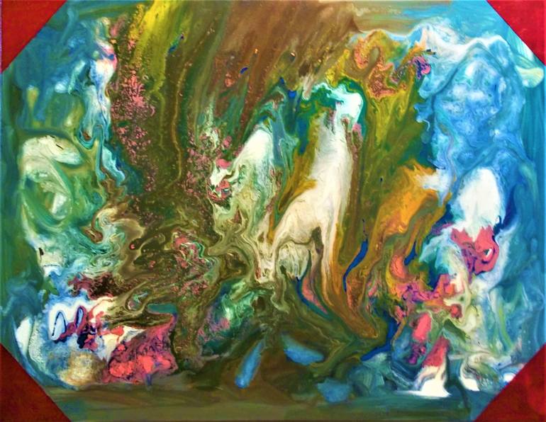 Print of Abstract Expressionism Abstract Paintings by Eric Wagoner