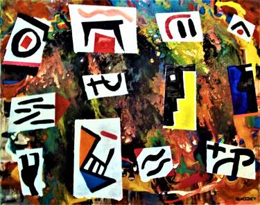 Original Abstract Expressionism Abstract Paintings by Eric Wagoner