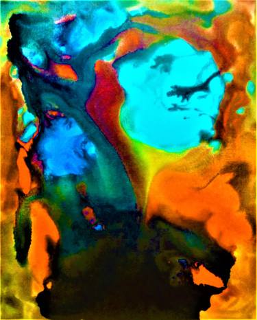 Original Abstract Expressionism Abstract Paintings by Eric Wagoner