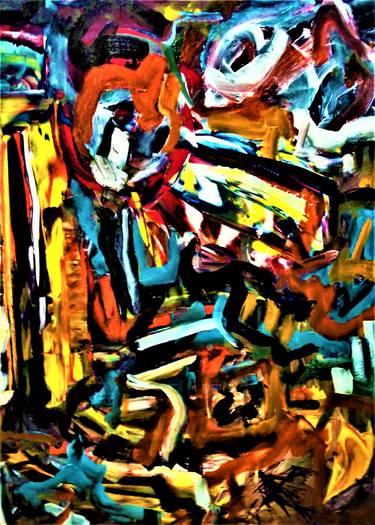 Original Abstract Expressionism Abstract Paintings by Eric Wagoner